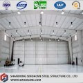 Prefab Portal Frame Aircraft Hanger with Sliding Door