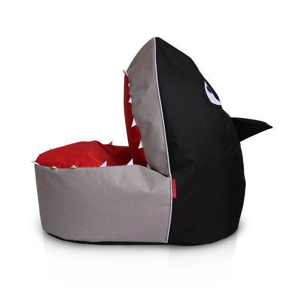 Grey Shark Beanbag