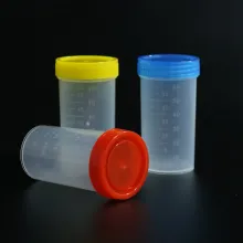 Récipient d&#39;urine de 40 ml jetable professionnel avec bouchon à vis