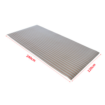 Feuille de terrasse en mer pour tapis de plancher marin en bateau