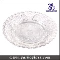 Glass Dinner Plate with Charm Price (GB2301LH)