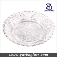 Plato de cena de cristal con encanto Precio (GB2301LH)