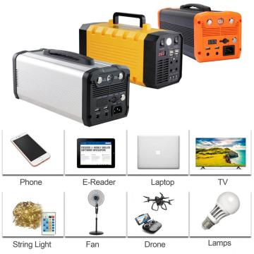 Outdoor Solar Generator Mobile Lithium Battery Pack