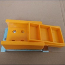 Elevator cable clamp flat cable gripper