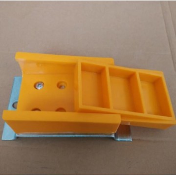 Elevator cable clamp flat cable gripper