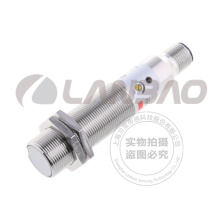 M18 Lanbao Capacitive Proximity Sensor Switch Flush Sn5mm DC 3 fils M12 Plug Metal CE UL