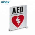 Medical Safety Plastic Emergency Defibrillator AED Sign