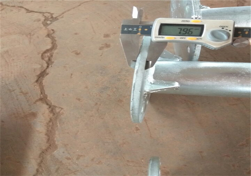 Testing the package of ground screw 