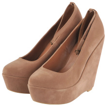 Moda Wedge Plataforma Mulheres Sapatos de vestido (Hcy02-824-3)