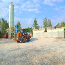 Máquinas de estrada 500T / H planta de mistura de cimento de solo estabilizado