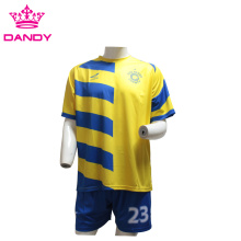 Camisas de futebol masculinas amarelas