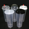 Plastikbecher Plastikwasserflasche Teetassenform