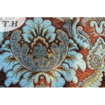 2016 Chenille très splendide grand canapé Jacquard Fabric 440GSM