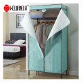 Epoxy Coated 3 Tiers Metal Wardrobe Rack for Bedroom Furniture