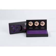 3D Fiber impermeável cílios creme 2 PCS / Set Mascara