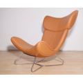 Chaise longue et tabouret Boconcept Imola en cuir