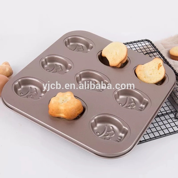 9pcs Madeleine Cake Mold