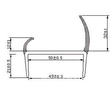 Car Door Weatherstripping Seal Gasket