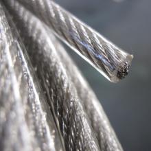 AISI304 Clear PVC Coated Stainless Steel Wire Rope