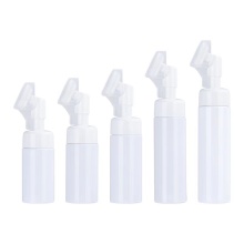 facial cleanser foam pump bottle with brush