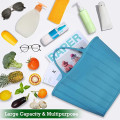 Waterproof Grocery Bag Reusable Storage Heavy Tote Bag