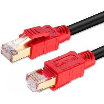 Cabo Ethernet PS4 Cat8 Cabo LAN de alta velocidade