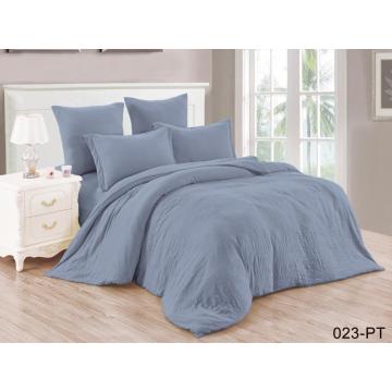 King Comforter Set 100% Polyester Solid Fabric