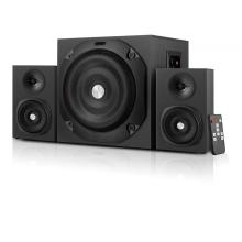 2.1 multimedia speaker with Bluetooth/USB/SD/FM