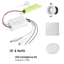 Conductor de emergencia con lámpara LED de seguridad