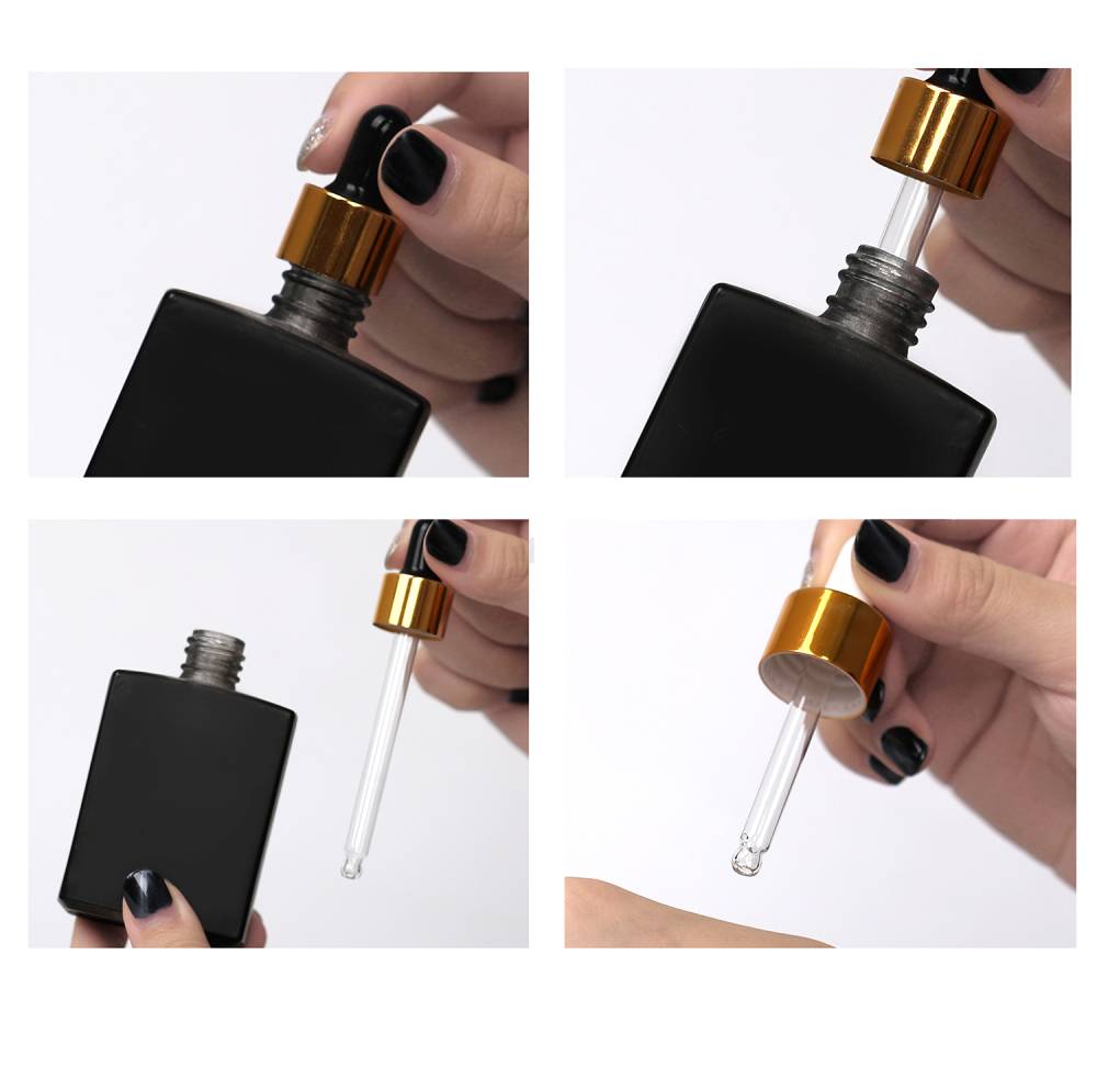 Square Dropper Bottle Square Dropper Bottle