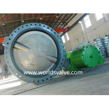 Pneumatic U Type Butterfly Valve