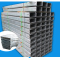 Galvanizing perforated cable tray