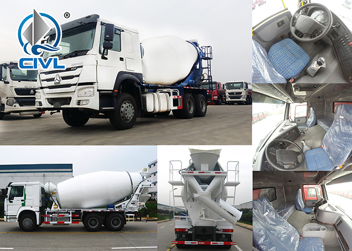 Howo 6x4 Concrete Mixer 2