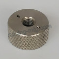 Precision CNC Turning Machining Stainless Steel Locking Collar with Knurling