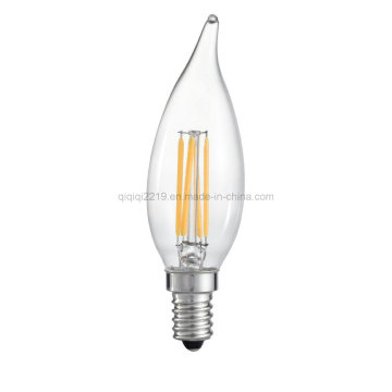 3W C32 Candle 220V LED Filamento Bulb