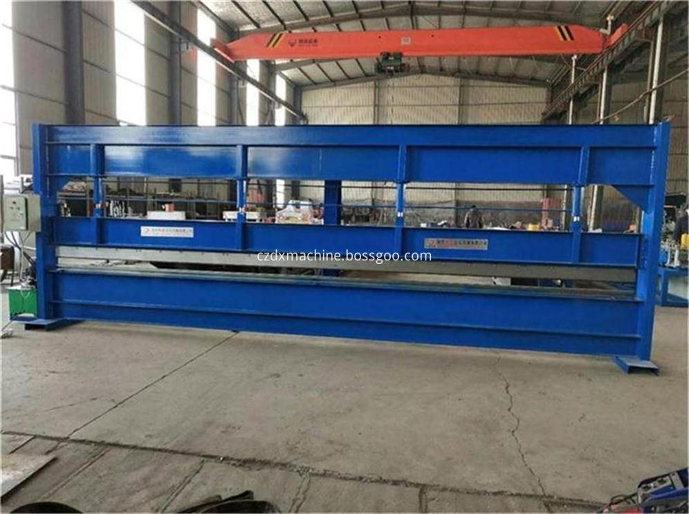 Building machine panel bending machine