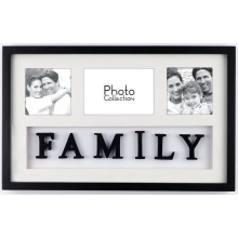 3 Eröffnung MDF Collage Foto-Frame-Familie