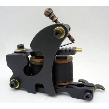 Handmade Coil 10 Wrap Tattoo Machine Gun