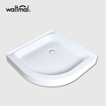 32x32 Inch Round Corner Shower Pan Base