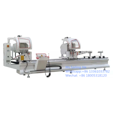 Aluminum Profile Cutting Saw Double Heads