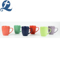 Großhandelspreis bunte Relief-Keramik-Teetasse