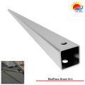 6063 T5 Series High Strenth Aluminum Rail with Solar Mounting System (ID0003)