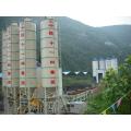 HZS75 self loading cement ready concrete mixing plant