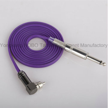 High Quality Tattoo Silicone Rubber Clipcord with 1/4′′ Plug