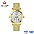 OEM High Quality Lady Luminous Watch with Rose Gold Color