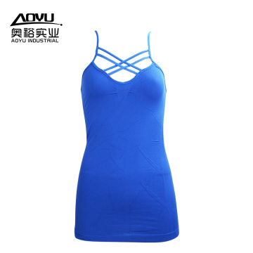 Women Running Vest Fitness Seamless Tank Top