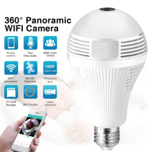 Home Security WiFi Panoramic Camera Lamp