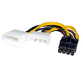 Câble adaptateur PCI Express 6 broches à 2 broches Molex