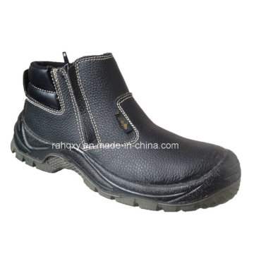 MID-Cut Style No Shoelack Safety Shoes (HQ03057)