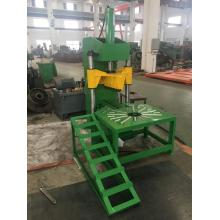 Hydraulic system truck tire cutting machine